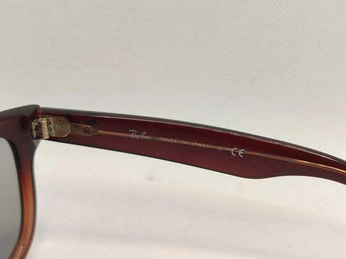 Lunettes de soleil RB4159 marron avec verres miroités bleus - photo numéro 4