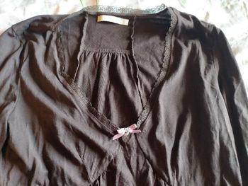 Haut de lingerie manches longues