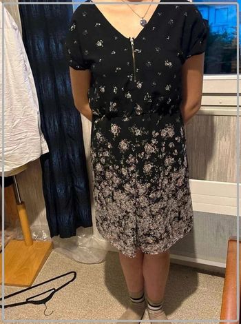 Magnifique  robe camaieu  taille  40