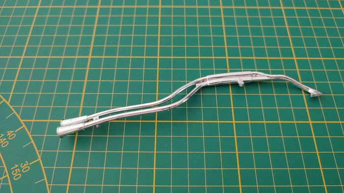 Ligne échappement droite pièce miniature Ferrari 250 testa rossa 1957 Burago Bburago 1/18 #B59