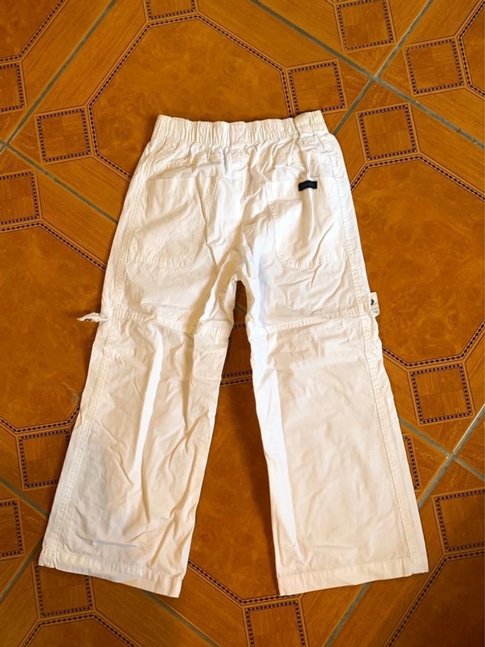 Pantacourts blanc enfant - photo numéro 2