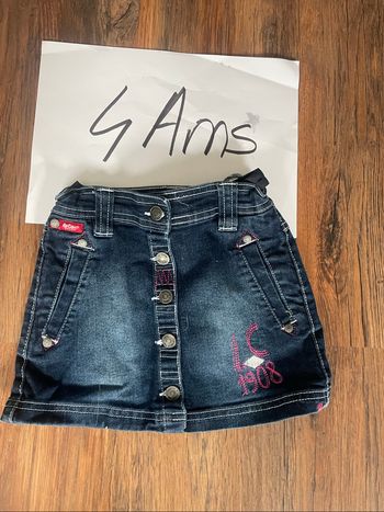 Jupe en jeans bleu