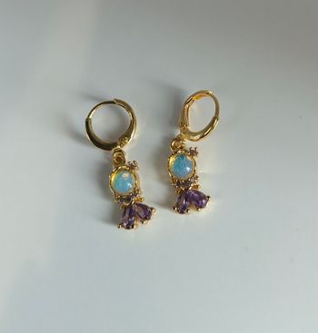 Boucle d'oreilles princesse disney