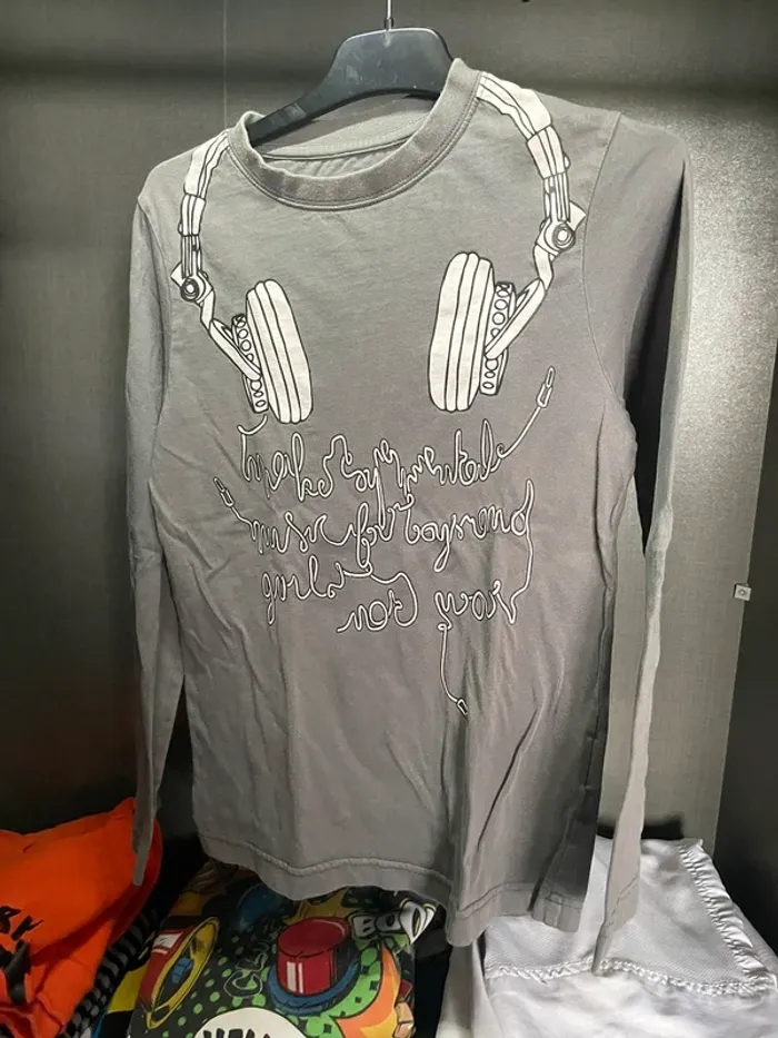 Tee-shirts manches longues Teddy smith 10 ans