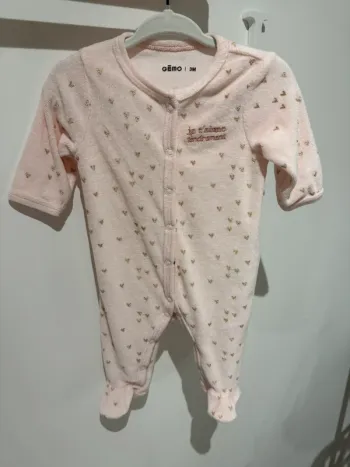Grenouillère pyjama dors bien bebe