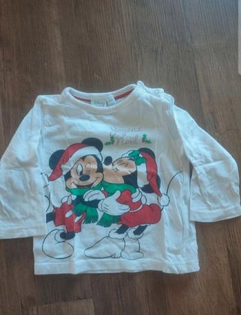 T shirt ML Disney 6 mois