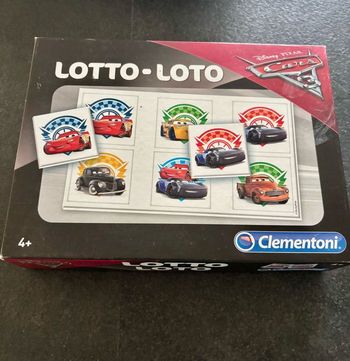 Jeu loto Cars