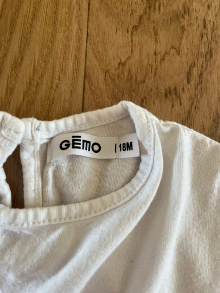 🦒Ensemble 18 mois bébé fille Gémo girafe très bon état - photo numéro 5