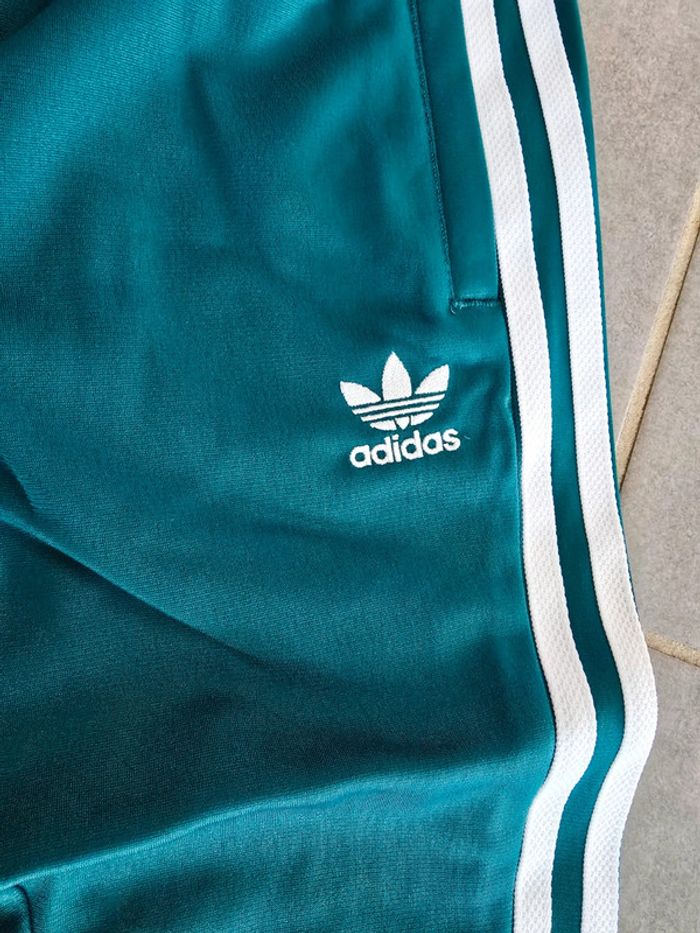 Magnifique Ensemble Adidas vert/turquoise - photo numéro 3