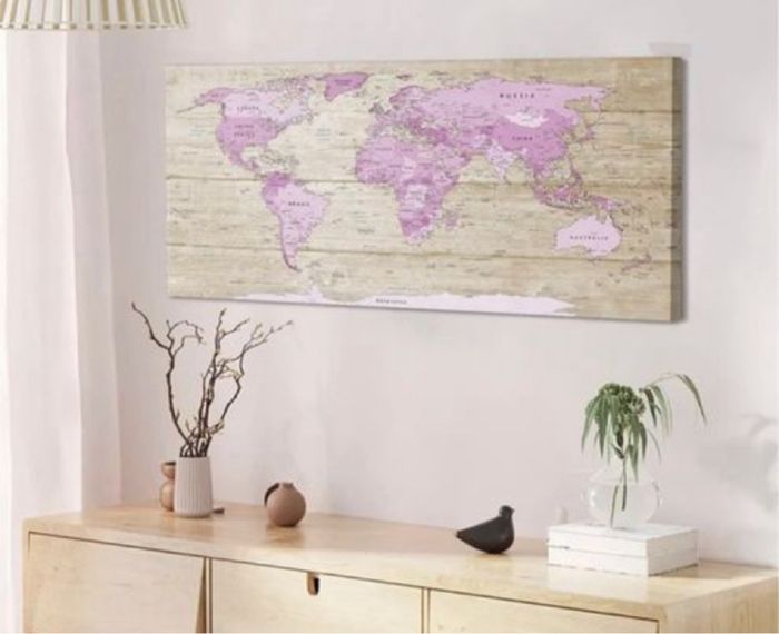Grand Atlas World Crème 🌎120x50 Emballé dans du plastique - photo numéro 4