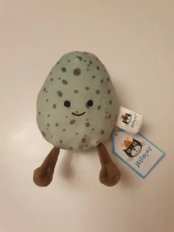 Green egg jellycat plush