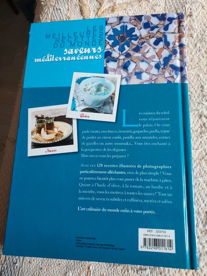 Jolie livre de cuisine Saveurs Méditerranéennes - photo numéro 5