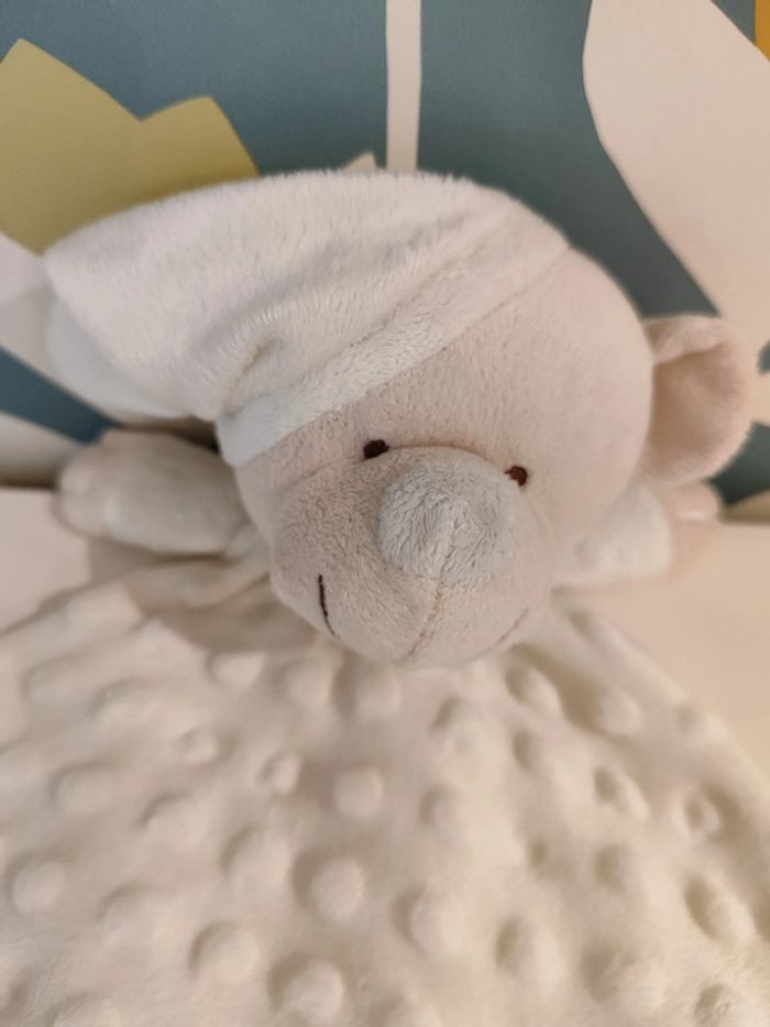 Doudou plat ourson ours interbaby - photo numéro 2