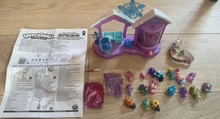 Hatchimals salon glitter