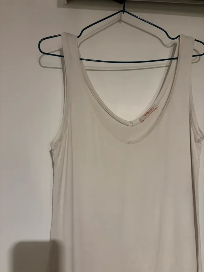 Débardeur col V Camaïeu taille 38 - M - photo numéro 3
