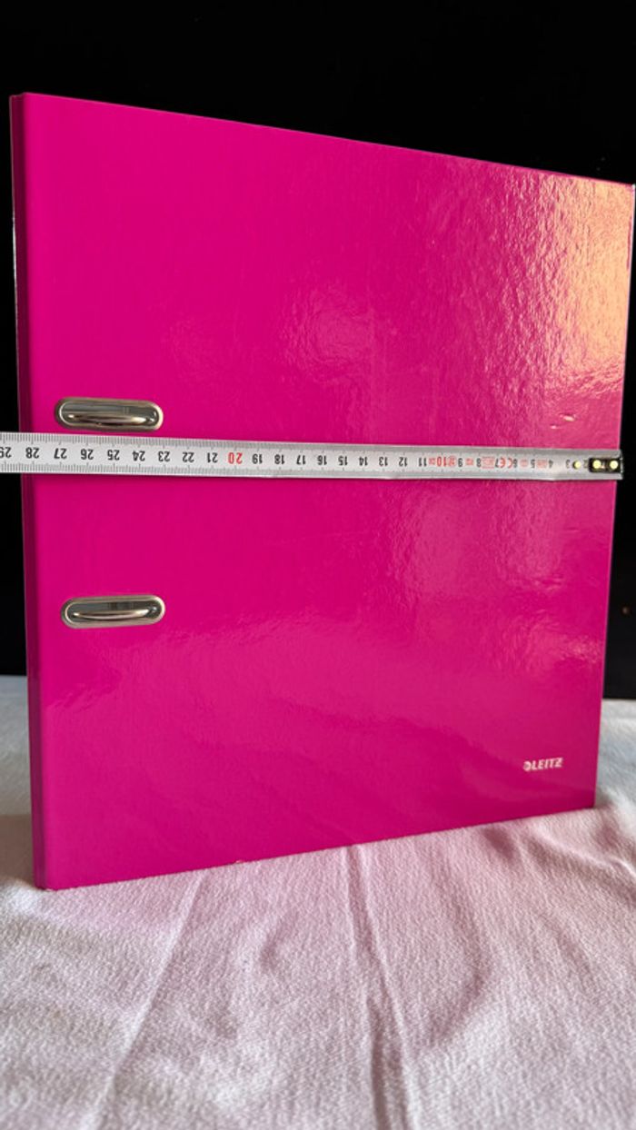 Classeur à levier Leitz Rose - photo numéro 9