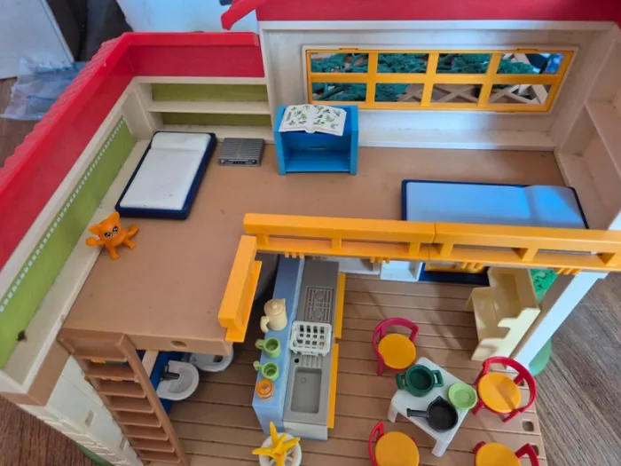 Lot maison et parc playmobil - photo numéro 4