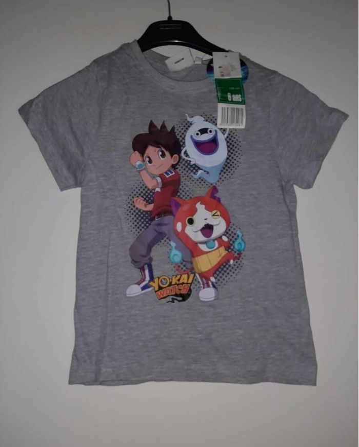 Tee shirt yokai watch taille 8 ans