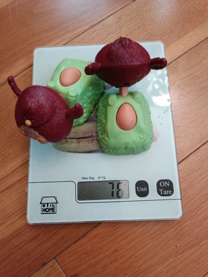 2 figurines angry birds McDonald's 2016 - photo numéro 6