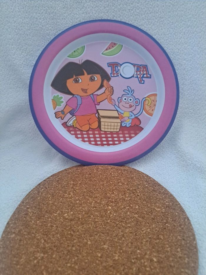 Assiette plastique Dora