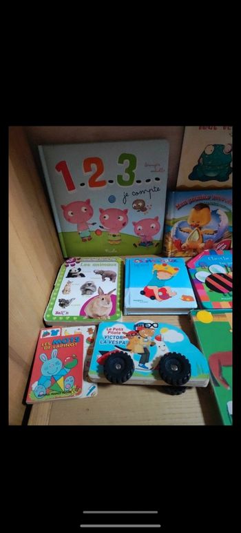 Lot de livres premièr age