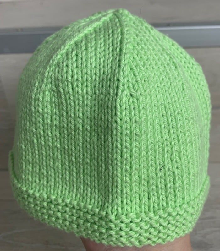 Bonnet au tricot 0-3 mois