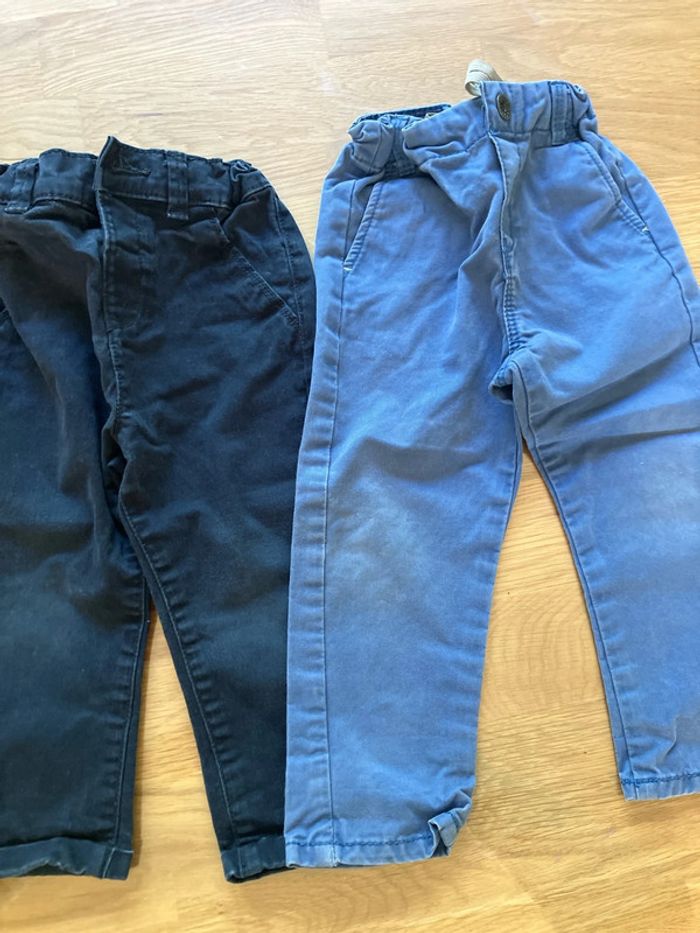 Lot 3 pantalons légers 18 mois - photo numéro 2