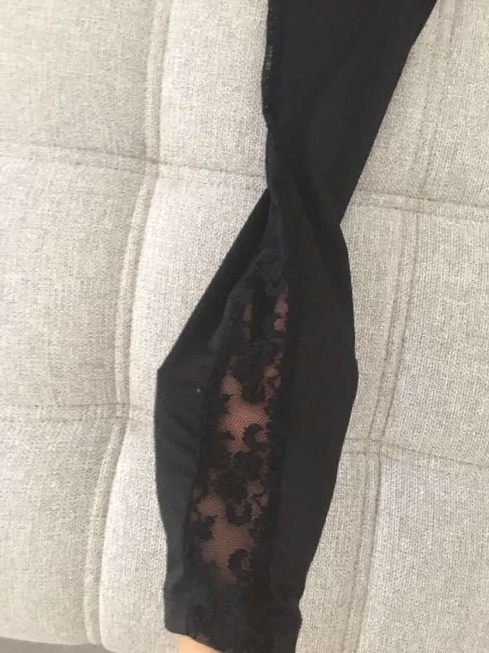 Legging dentelle noire - photo numéro 2