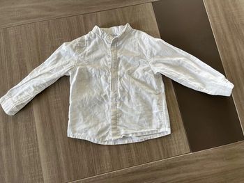 Chemise blanche 2 ans