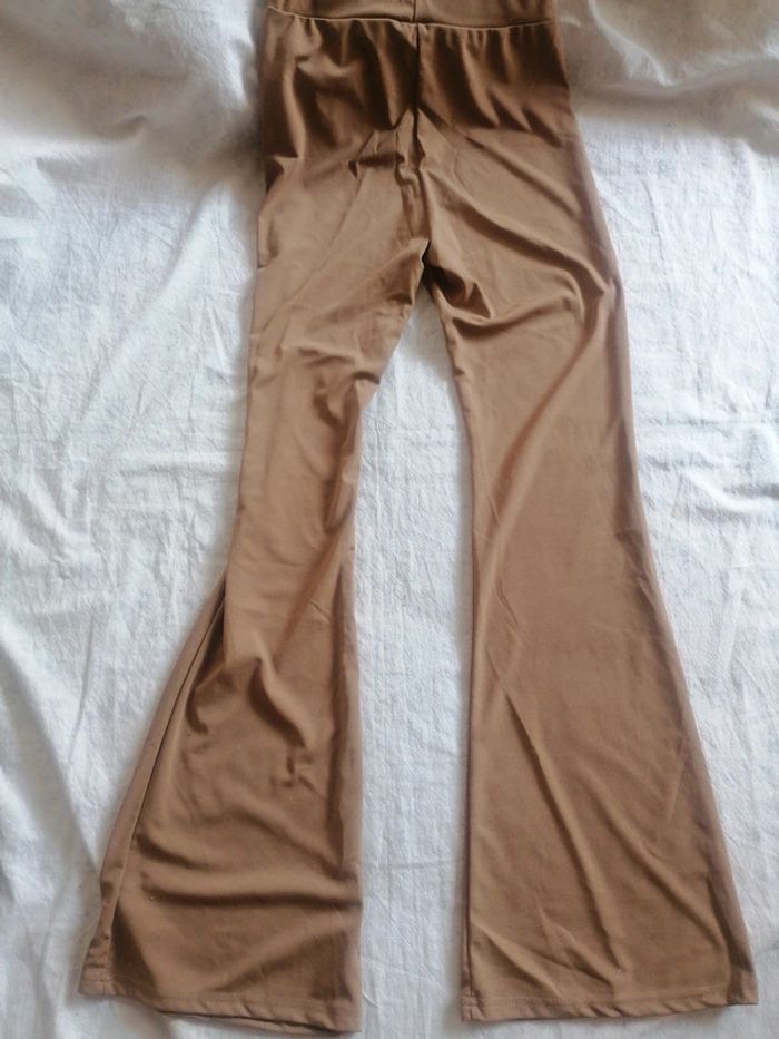 Pantalon flare mocca M - photo numéro 3