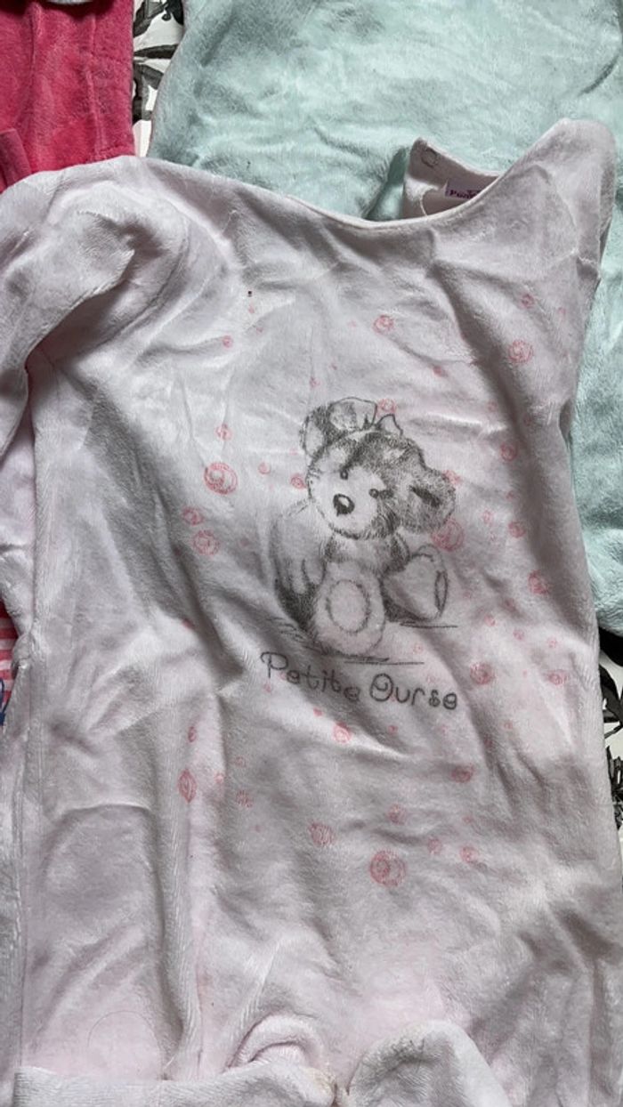 Lot de 3 pyjamas fille 12mois - photo numéro 3
