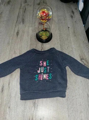 🌟 Sweat-shirt chic "She Just Shines" 🌟