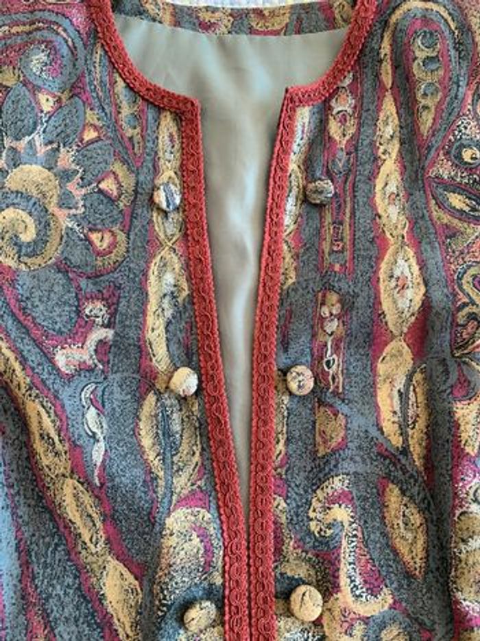 Veste de style peinture colorée - photo numéro 4