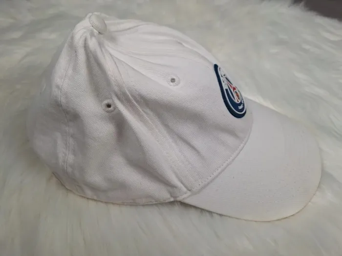 Casquette PSG officielle – Blanche – Taille réglable – Paris Saint-Germain ( - photo numéro 5