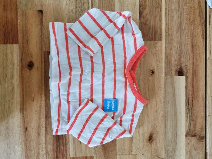 Lot de 3 tee-shirt ML TAO 1 mois - photo numéro 3