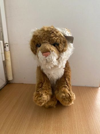 Peluche lion vintage wwf