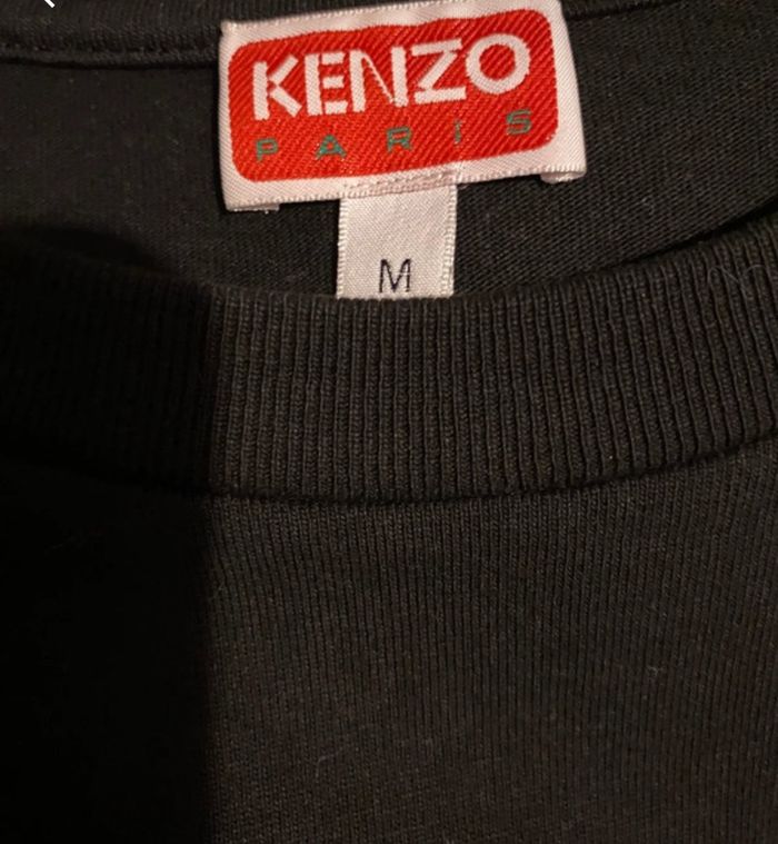 T shirt noir Kenzo - photo numéro 3