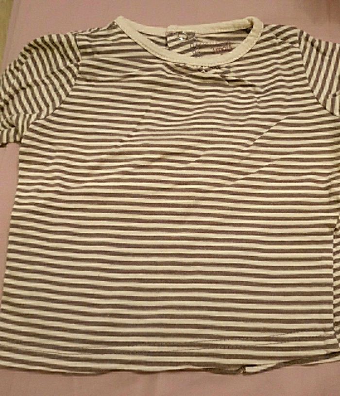 Lot 5 tee-shirt manches longues 3mois - photo numéro 4