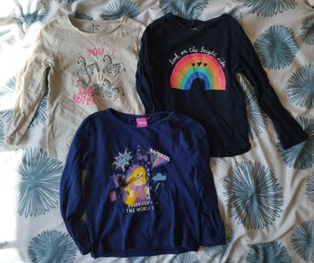 Lot t-shirts ML 6 ans 
