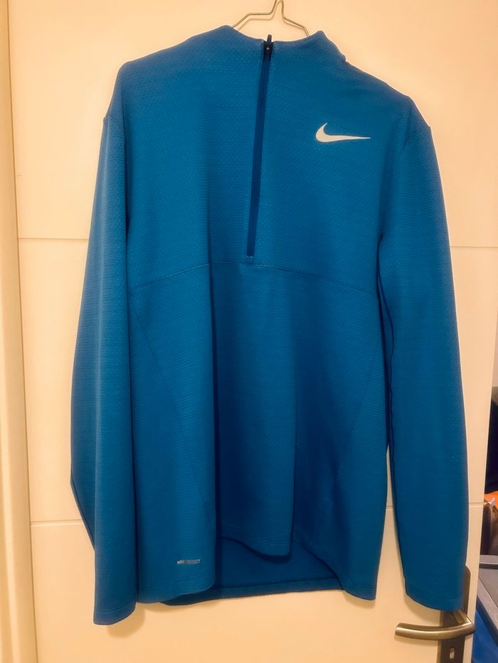 Haut de running Nike à demi-zip Dri-FIT homme - photo numéro 3