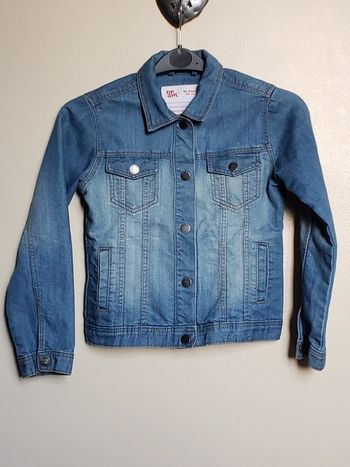 Veste en jean taille 10 ans
