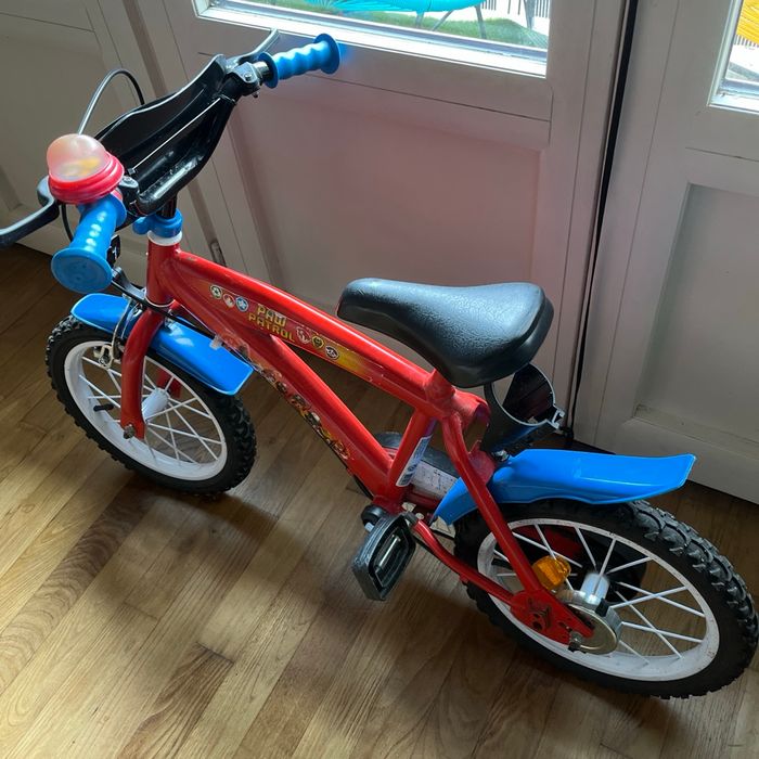 Vélo enfant paw patrol