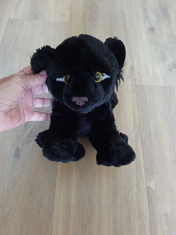 Peluche panthère noire