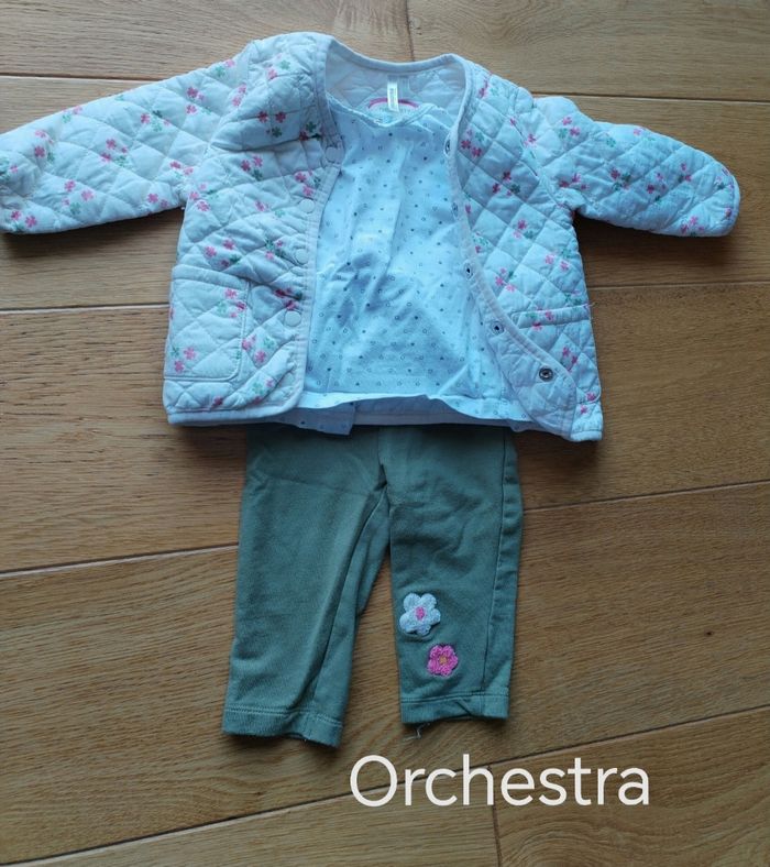 Ensemble 9 mois fille