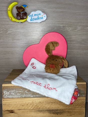 CYL25 doudou renne 🦌 cadet Rousselle