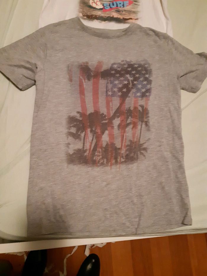 Lot 4 tee-shirts manches courtes 10 ans - photo numéro 2