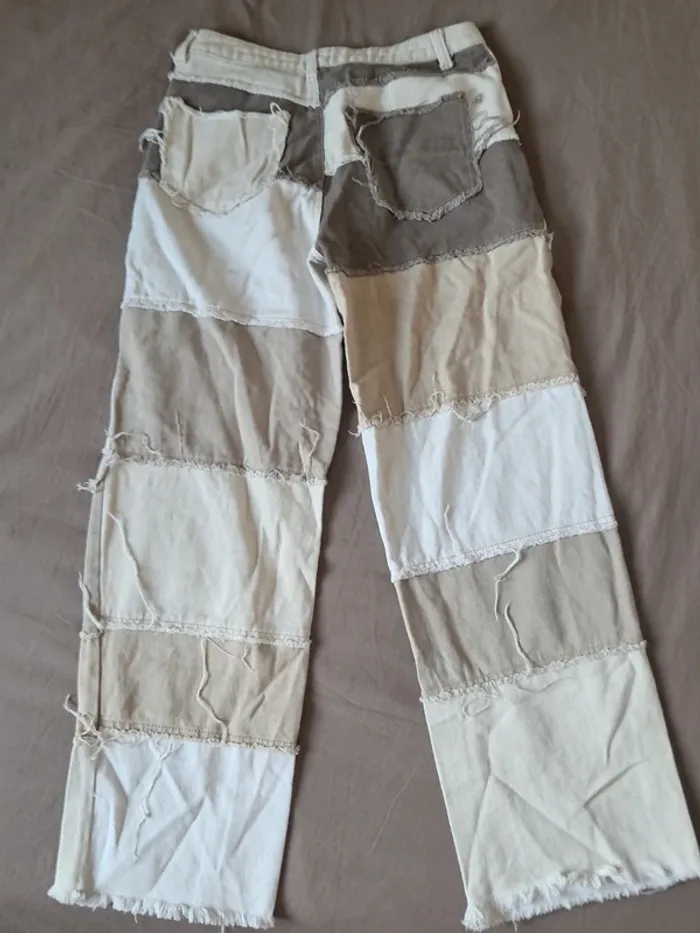 Jean beige shein - photo numéro 2