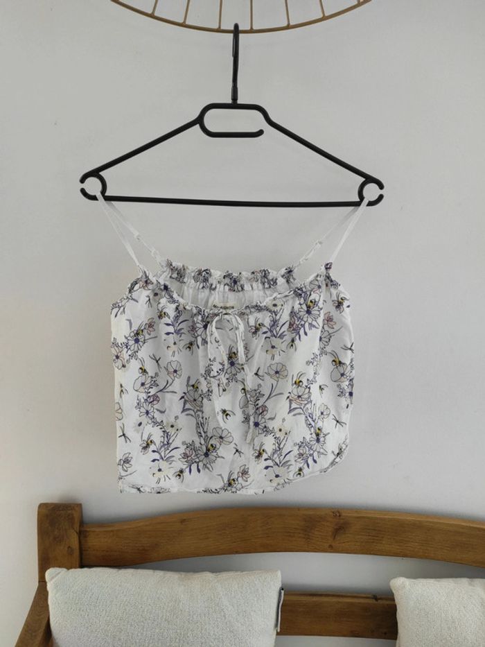 Mini mignon débardeur fille fleuri  6 ans