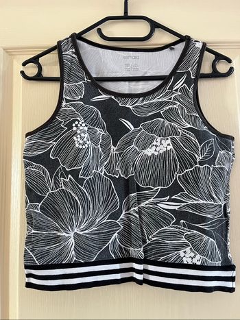 Débardeur avec motif fleur / floral