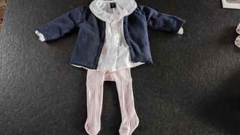 Ensemble fille 1 Mois 